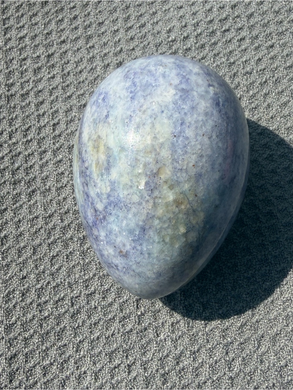 Vintage Purple Stone Egg - Picture 5 of 6